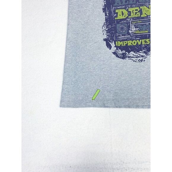 Vintage Levi's Jeans T-Shirt Grey XL Denim Exclusive Single Stitch - Picture 8 of 8